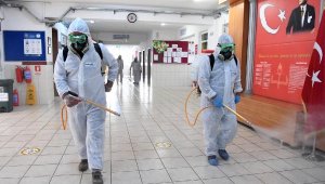 Konyaaltı'nda okullar 'Nanofob' ile denzefekte ediliyor
