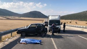 Korkuteli'de kaza: 1 ölü