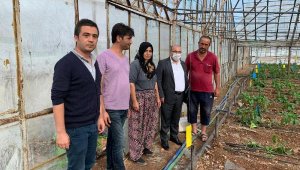 Kumluca'daki şiddetli yağış ve fırtınanın gelişi kameraya yansıdı