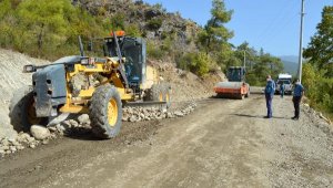 Manavgat Karabucak grup yolu asfaltlanacak