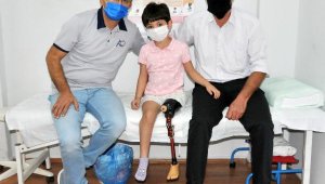 Özge'nin protezini değiştirmek için 30 bin liraya ihtiyaç var