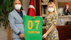 Rektör Özkan'a, Başkan Çavuşoğlu'ndan tebrik ziyareti