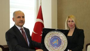 Rektör Özkan'dan Başsavcı İnal'a iade-i ziyaret