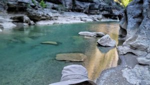 Tazı Kanyonu'nun derinliklerini fotoğrafladı