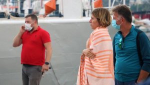 Alanya'da gezinti teknesi battı: 1 turist öldü, 32 turist ve 5 mürettebat kurtarıldı
