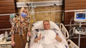 Başkan Böcek'ten 105 gün sonra ilk görüntü