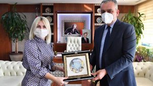 Başkan Esen'den Rektör Özkan'a ziyaret