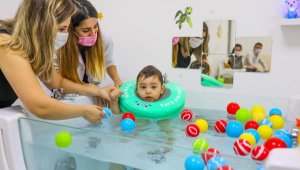 Bebeklerin SPA keyfi