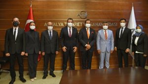 Büyükelçiden ATSO ziyareti