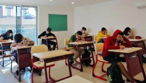 Etüt merkezide ilk sınav heyecanı