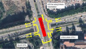 Falez Kavşağı 20 gün trafiğe kapalı