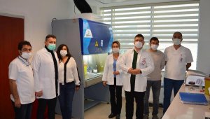 Finike Devlet Hastanesi'nde koronavirüs testleri başladı