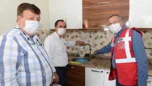 Gazipaşa Karasu Su Temini Projesi'nde musluklardan su akmaya başladı
