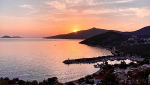 Kalkan'da gün batımı
