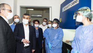 Kamuda 4. PCR laboratuvarı Kepez Devlet'te