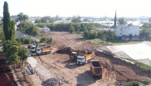 Kırcami'de yol açım çalışmaları devam ediyor