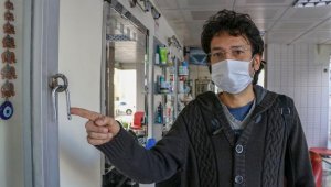 Kısıtlama saatlerinde berberde soygun