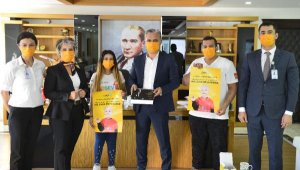 LÖSEV heyeti Başkan Uysal'ı ziyaret etti