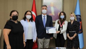 Rektör Özkan'dan buluşlara imza atan öğretim üyelerine tebrik