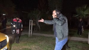 'Öldürecekler beni' diyerek taksi çaldı, kaza yapınca yakalandı