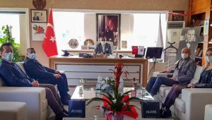 Aldaş'tan Kemer Belediyesi'ne ziyaret