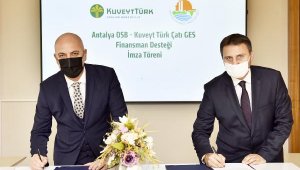 Antalya OSB'nin çatıları özgürleşti