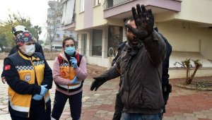 Bodrum katta saklanırken yakalandı, yangın çıkardığı iddiasıyla gözaltına alındı