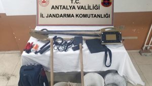 Kaçak kazıya suçüstü