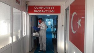 Kemer Belediyesi dezenfekte çalışmalarını sürdürdü