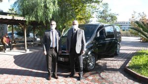 Kemer Belediyesi'nden araç desteği