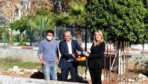 Muratpaşa'da yeni kreşin temeli atıldı
