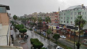 Alanya'da şiddetli yağmur