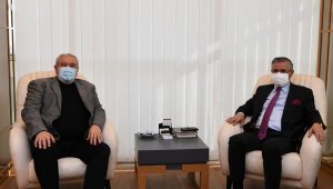 Başkan Topaloğlu'dan, ATSO Başkanı Çetin'e ziyaret