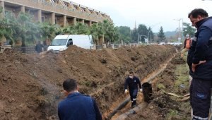 Büyükşehir Belediyesi'nden Kemer'de çalışma