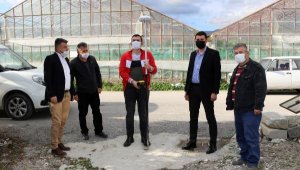 Büyükşehir'den Demreli üreticiye sulama desteği