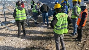 Büyükşehir'in kurduğu GES, 550 konutun yıllık elektrik ihtiyacını karşılayacak