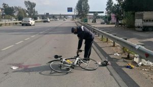 Çekyalı bisikletlinin çarptığı kadın kurtarılamadı