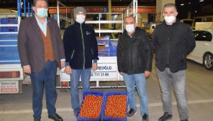 CHP'li Özer'den hal ziyareti