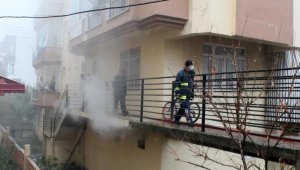 Depoda çıkan yangın korkuttu