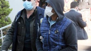Depodan pompa çalan şüpheli tutuklandı