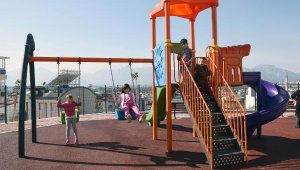 Erenköylü çocukların park mutluluğu
