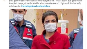 İşkenceci eşini öldüren Melek İpek için 'serbest bırakılsın' paylaşımları