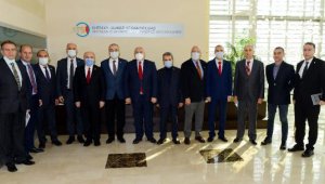 İYİ Parti heyeti ATSO'yu ziyaret etti