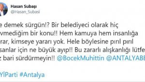 İYİ Partili vekilden Böcek'e 'sürgün' tepkisi