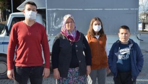 Kamyoneti ve kasasındaki 2 çocuğu kaçırdı, film gibi kovalamayla yakalandı