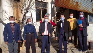 Kaymakam Çimşit'ten ev ziyareti