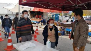 Kemer Belediyesi'nden koronavirüsle mücadele