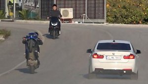 Motosikletli gençlerin tehlikeli eğlencesine 28 bin 912 lira ceza