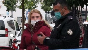 Sahte parayla alışveriş yapan Gürcü kadın, yakalandı