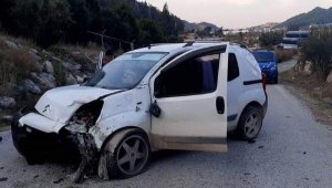 Takla atan aracın sürücüsü öldü